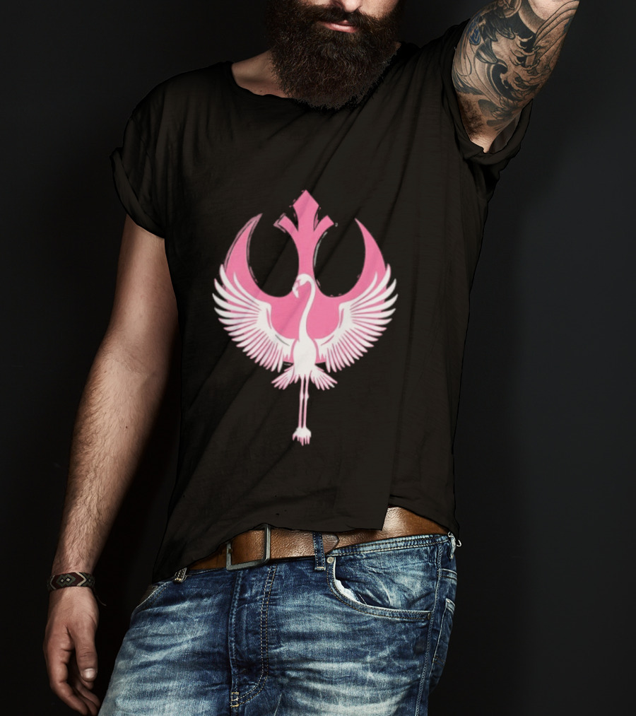 Star Wars Rebel Alliance Flamingo Pink Variant T-Shirt