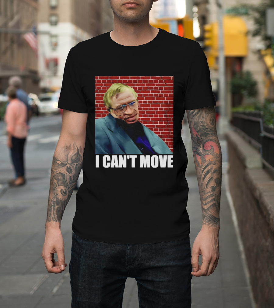George Floyd Stephen Hawking I Can’t Move T-Shirt