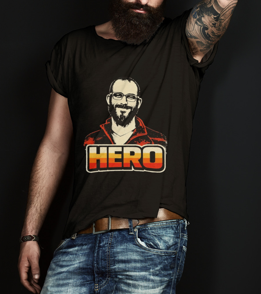 Hero Alex Pretti Minneapolis 2026 ICE Shooting Protest Hero T-Shirt