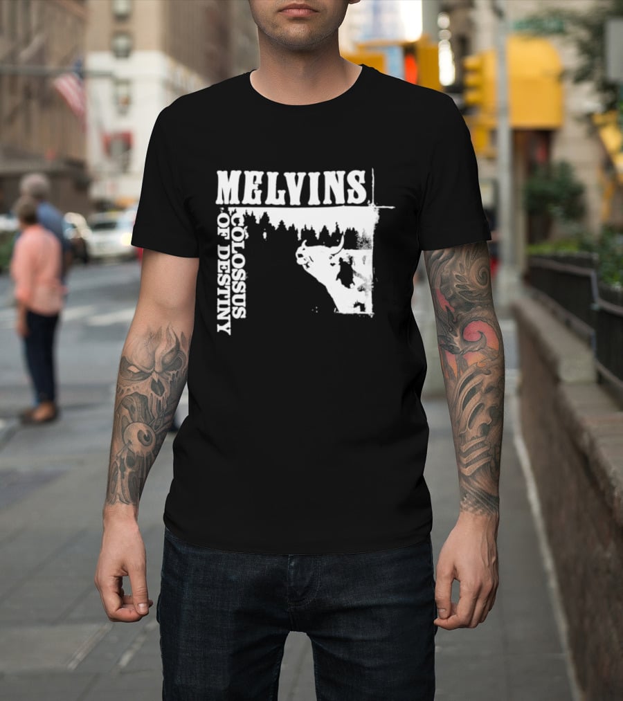 Melvins Colossus Of Destiny Iconic Merchandising Fan Favorite T-Shirt