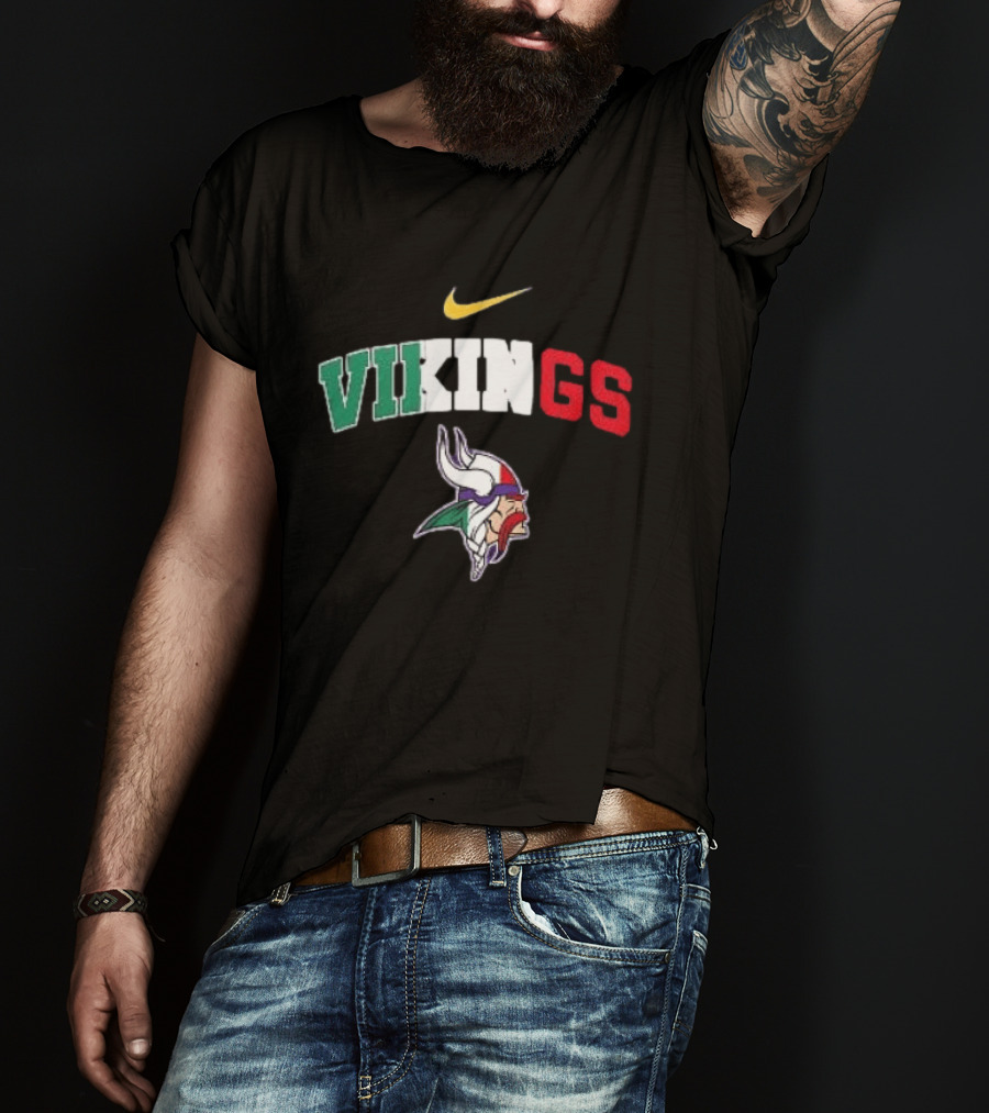 Minnesota Vikings Italia Nike Go Vikings T-Shirt