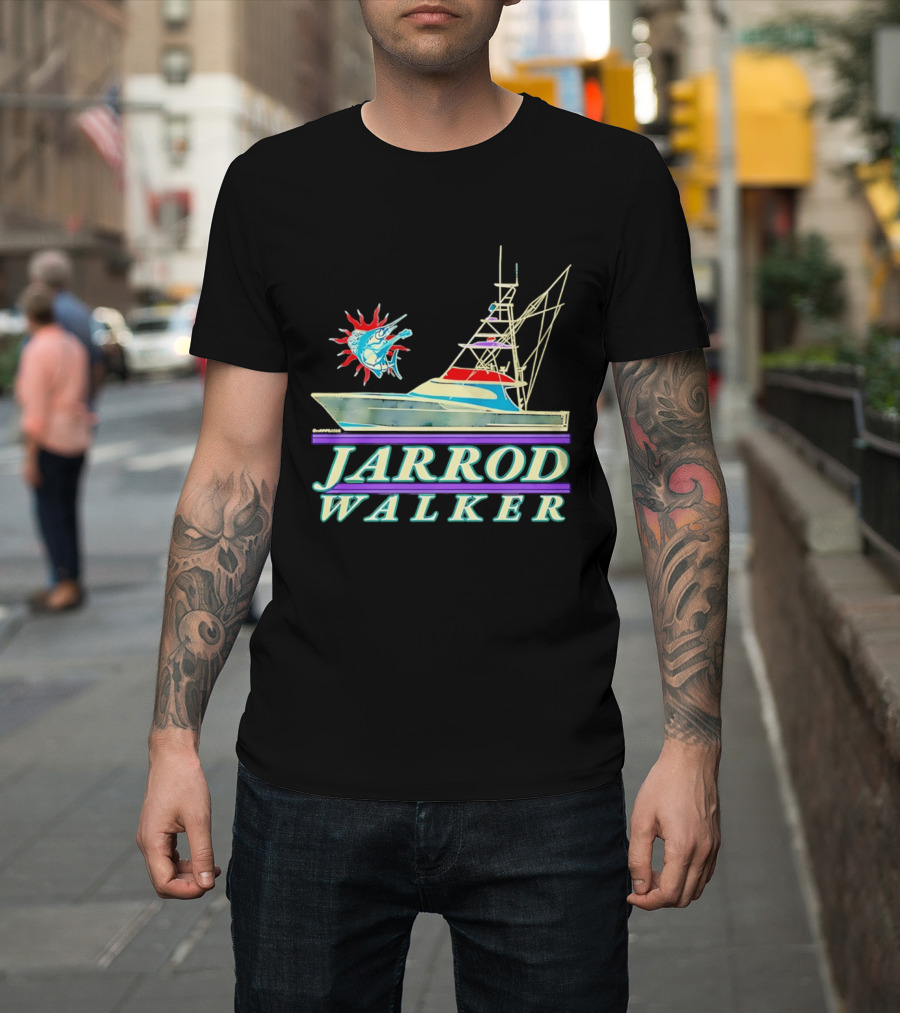 Jarrod Walker Marlin Sportfish Boat T-Shirt