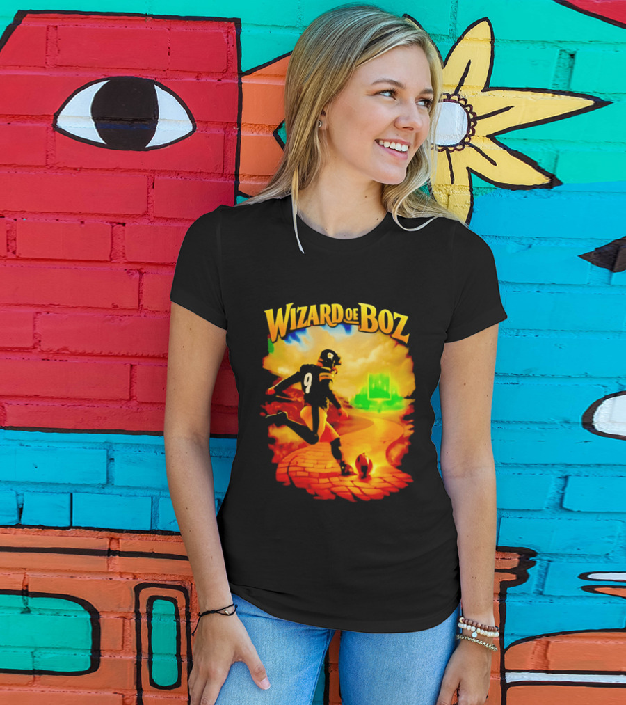 Wizard Of Boz Chris Boswell Pittsburgh Steelers Football Kicker Fantasy T-Shirt