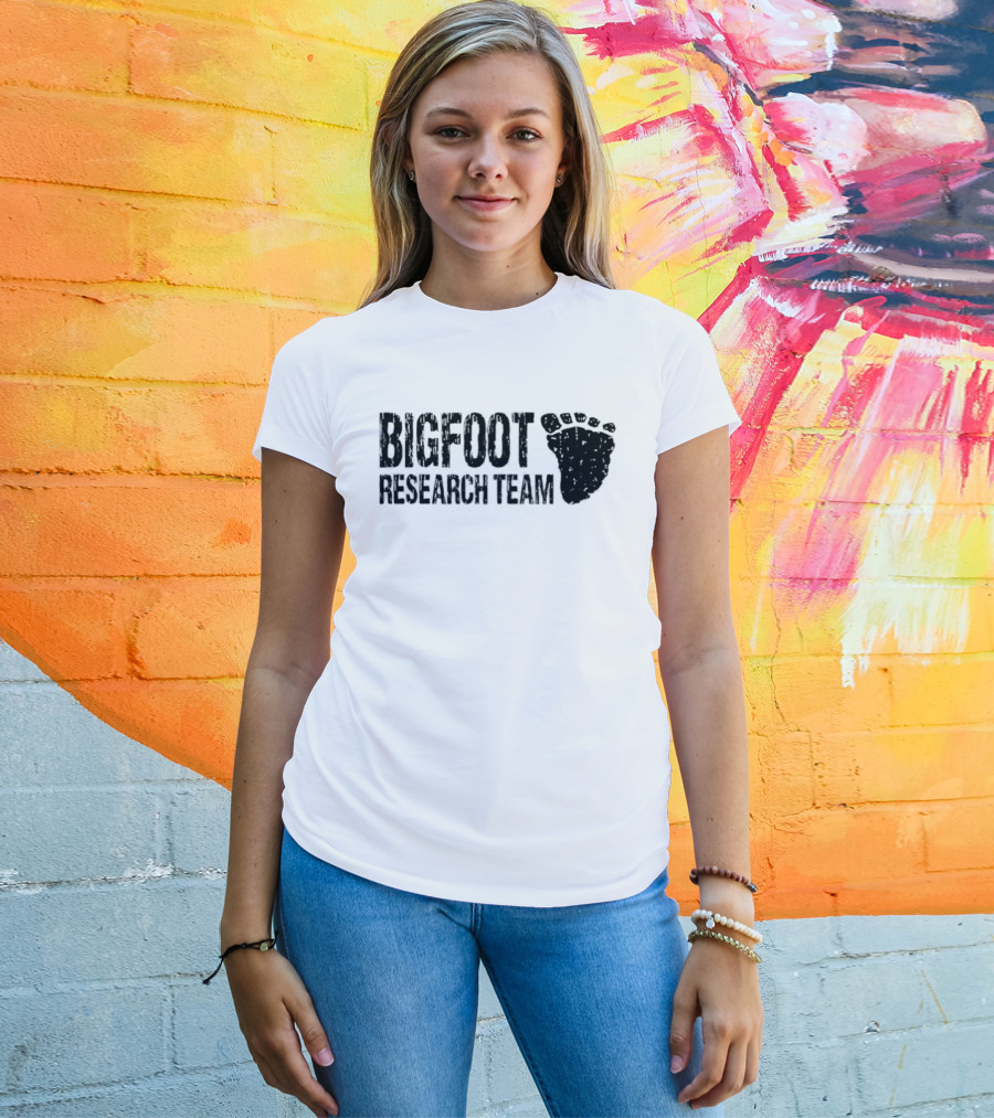 Bigfoot Research Team Footprint T-Shirt