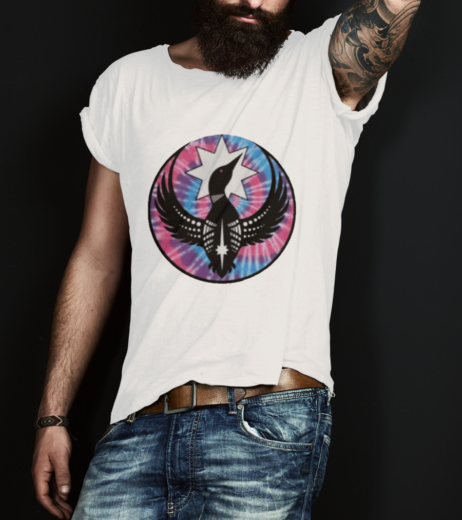 Rebel Alliance Loon Star Tie Dye Circle T-Shirt