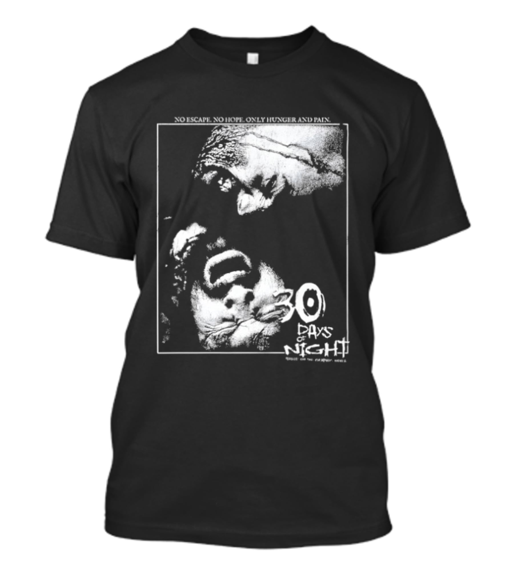 30 Days Of Night No Escape No Hope Only Hunger And Pain Graphic Novel Horror T-Shirt