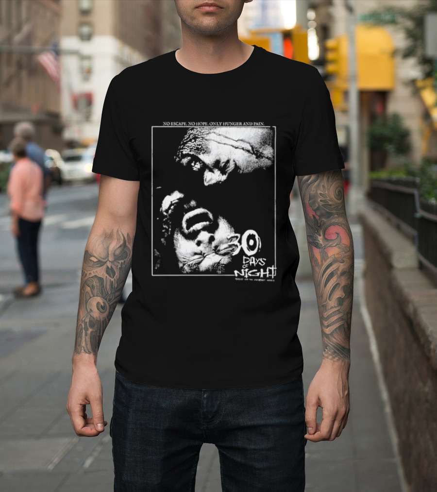 30 Days Of Night No Escape No Hope Only Hunger And Pain Graphic Novel Horror T-Shirt