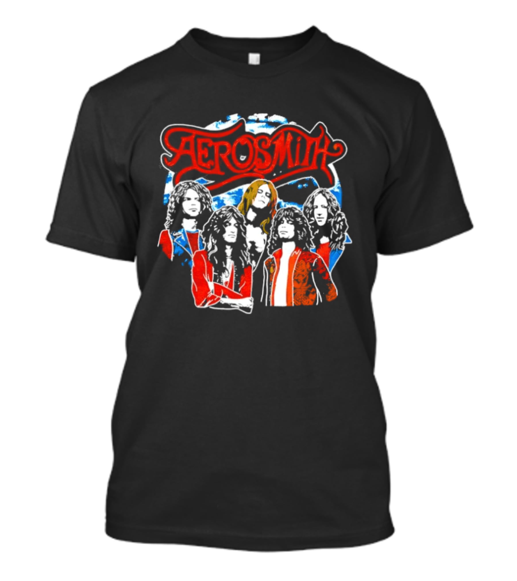 Aerosmith Band Vintage Art The Legendary Debut T-Shirt