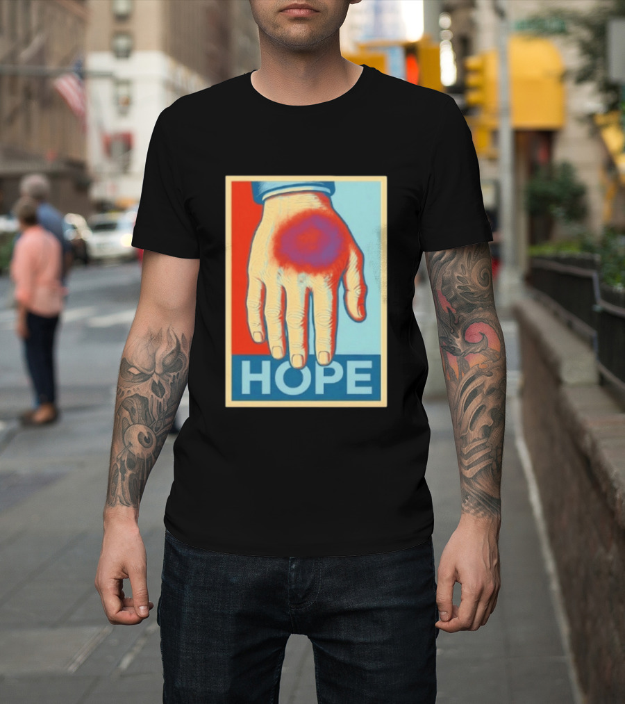 Trump Hope Hand Pop Art Style Springs Eternal T-Shirt