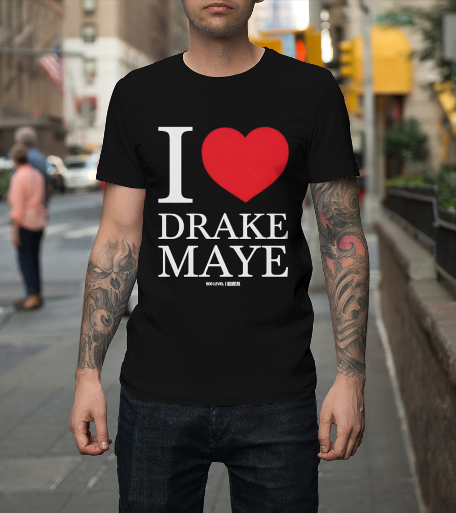 I Heart Drake Maye T-Shirt