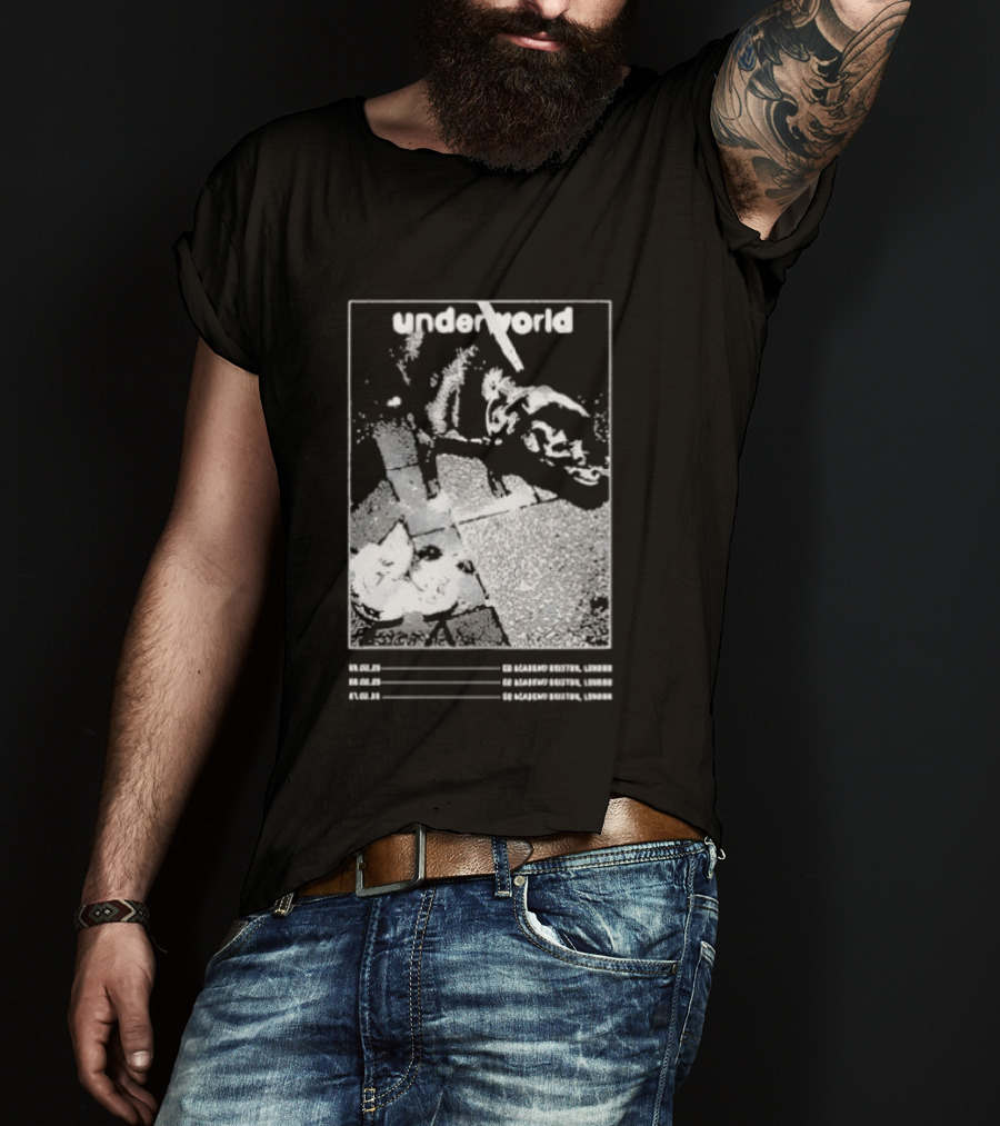 Underworld 2026 Tour Dates Event T-Shirt