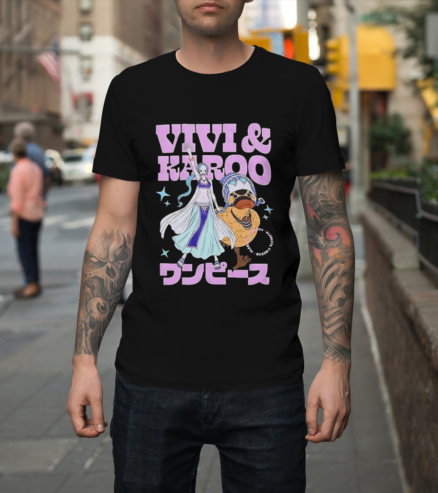 One Piece Vivi And Karoo T-Shirt