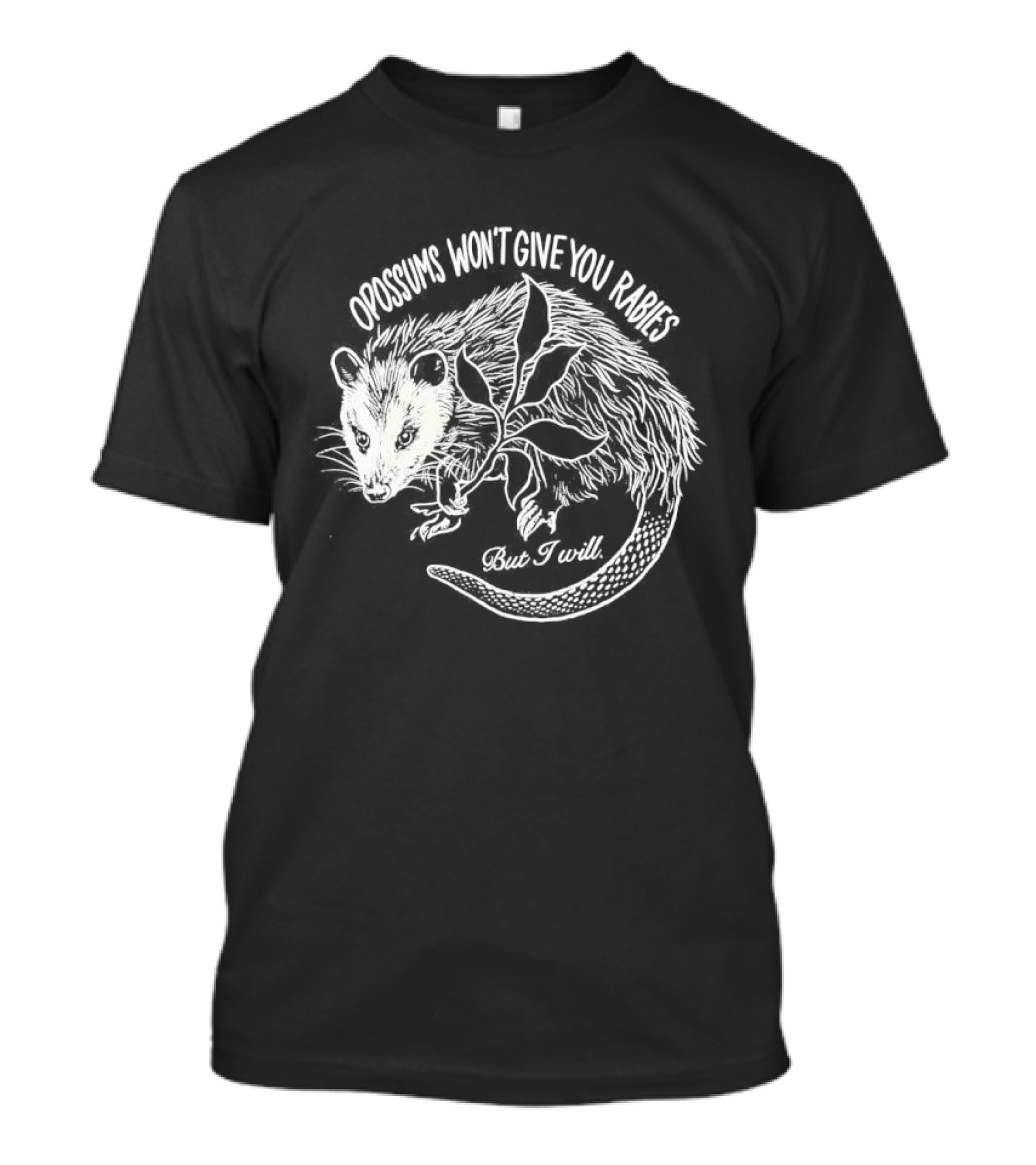 Opossums Won't Give You Rabies But I Will T-Shirt
