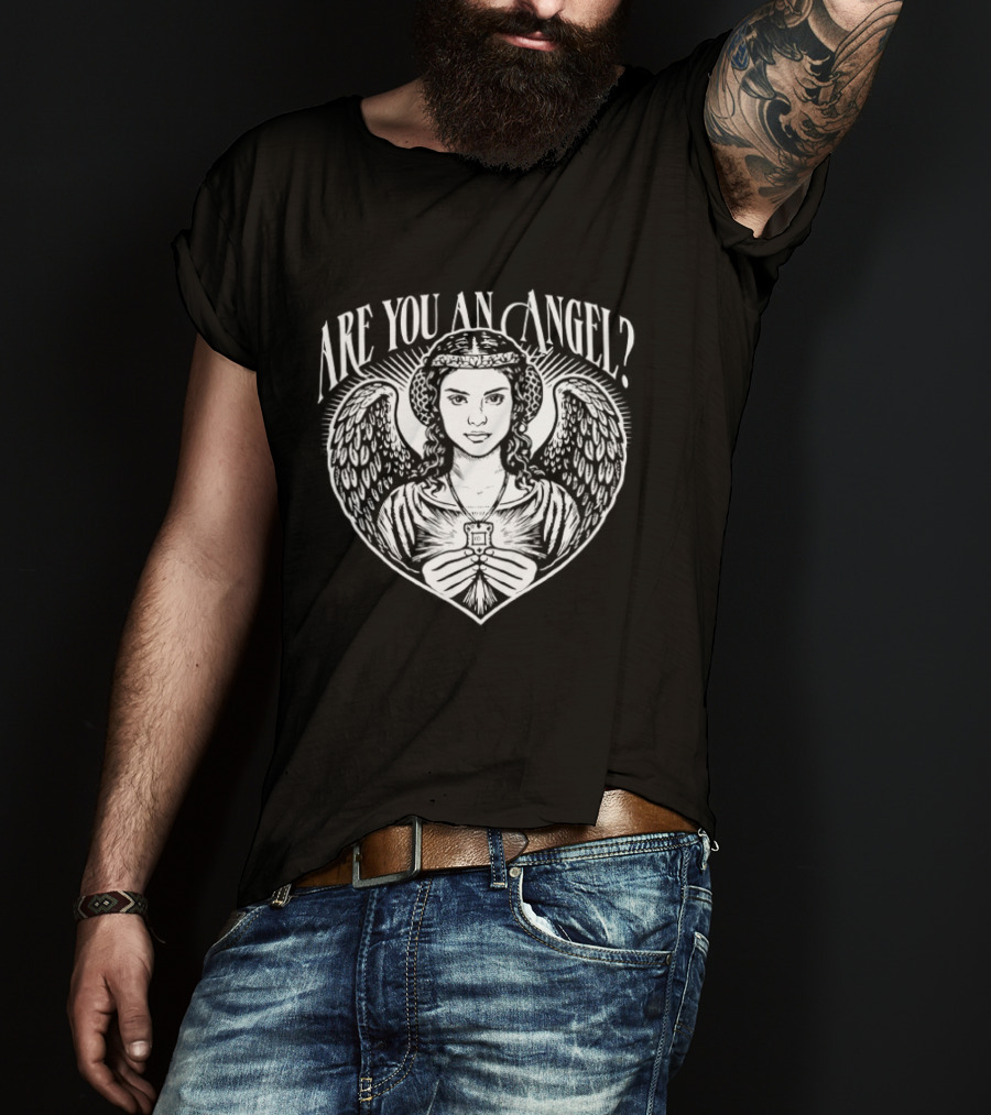 Are You An Angel Winged Heart T-Shirt