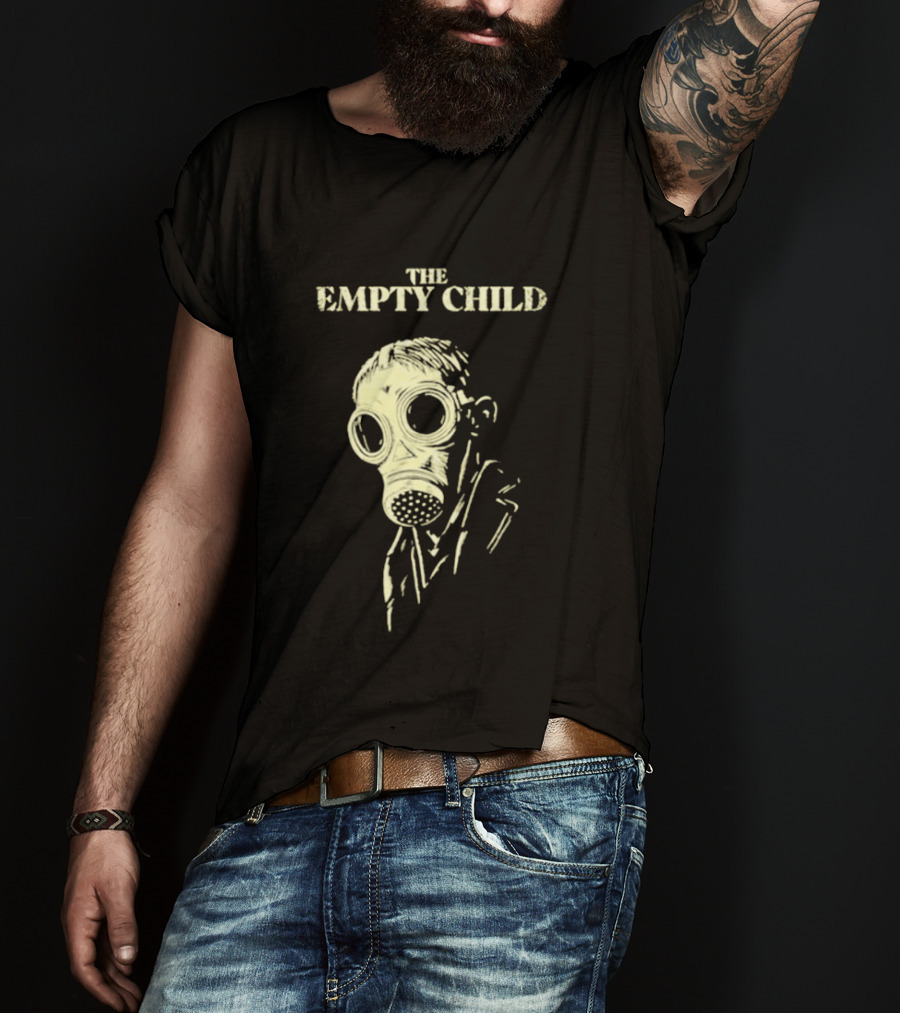The Empty Child Doctor Who Gas Mask Image T-Shirt