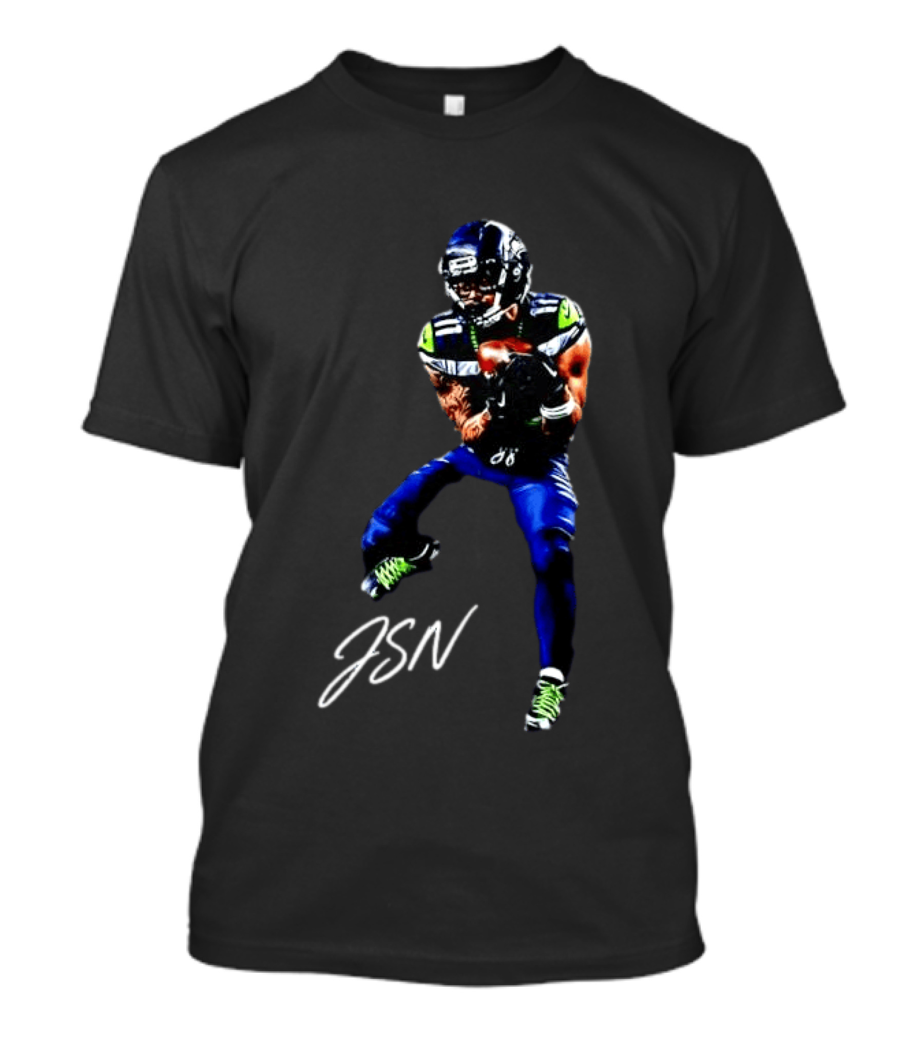 Jaxon Smith Njigba JSN Seattle Seahawks Football T-Shirt