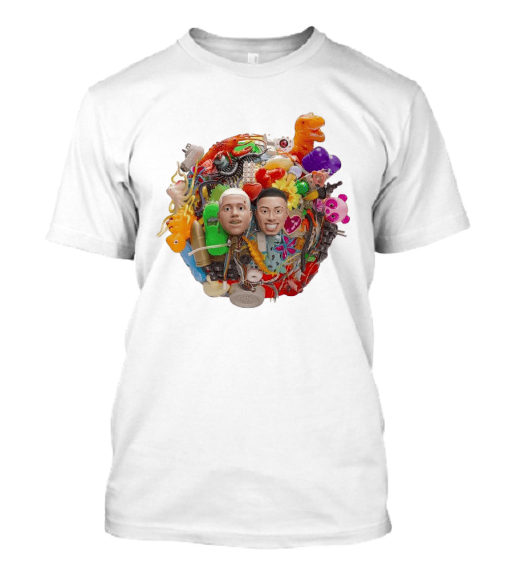 Camiseta Colapso Global TETO WIU Eclectic Toy Collage T-Shirt