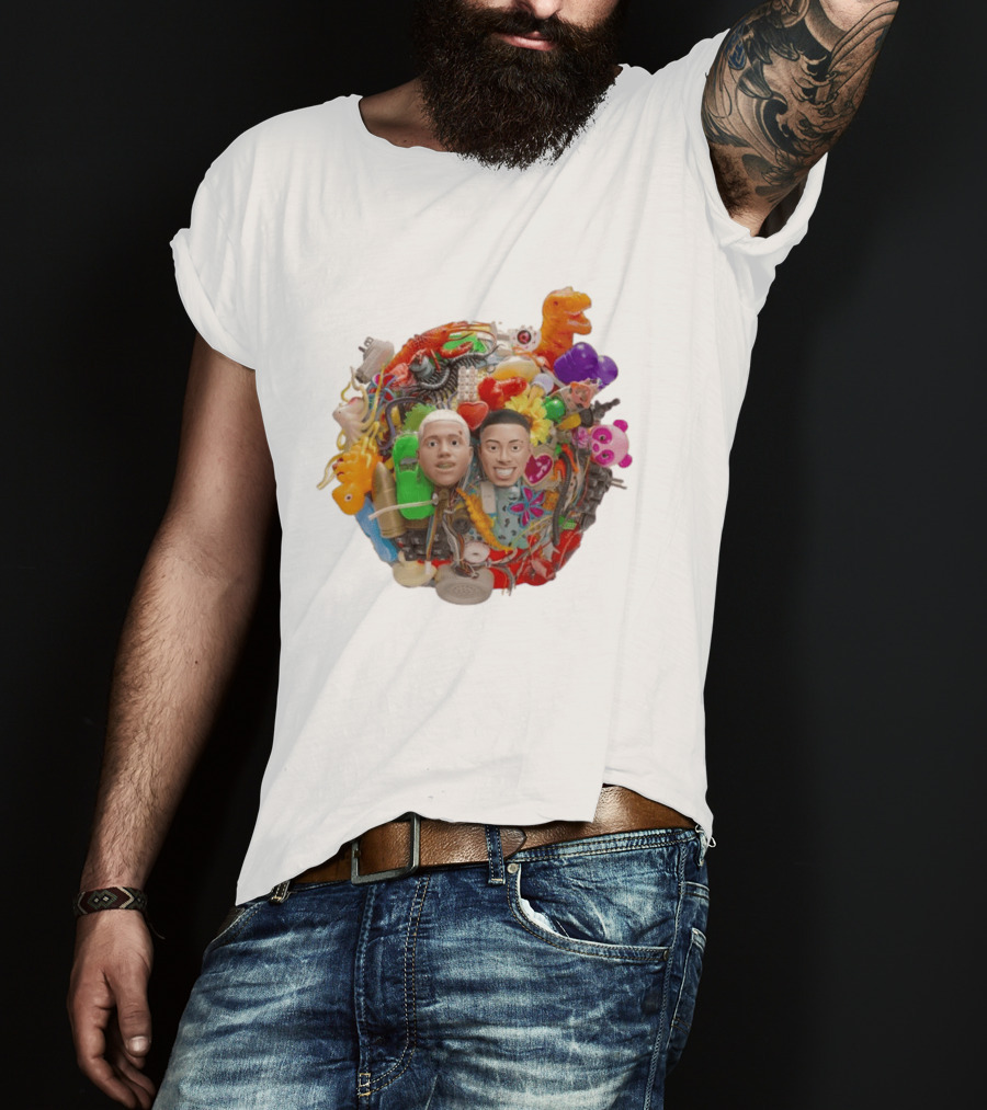 Camiseta Colapso Global TETO WIU Eclectic Toy Collage T-Shirt