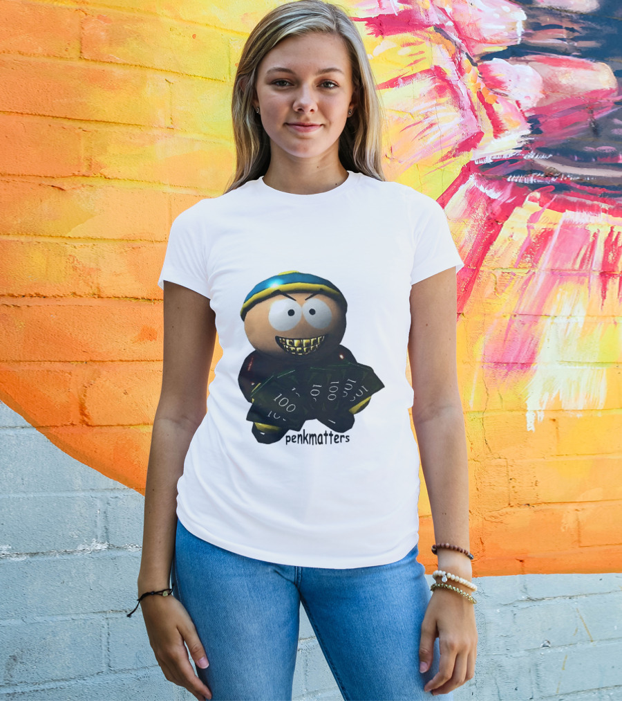 Eric Cartman Penkmatters Money Grinning South Park T-Shirt