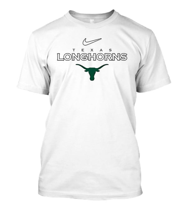 Texas Longhorns Nike Green St Patricks Day Luck T-Shirt