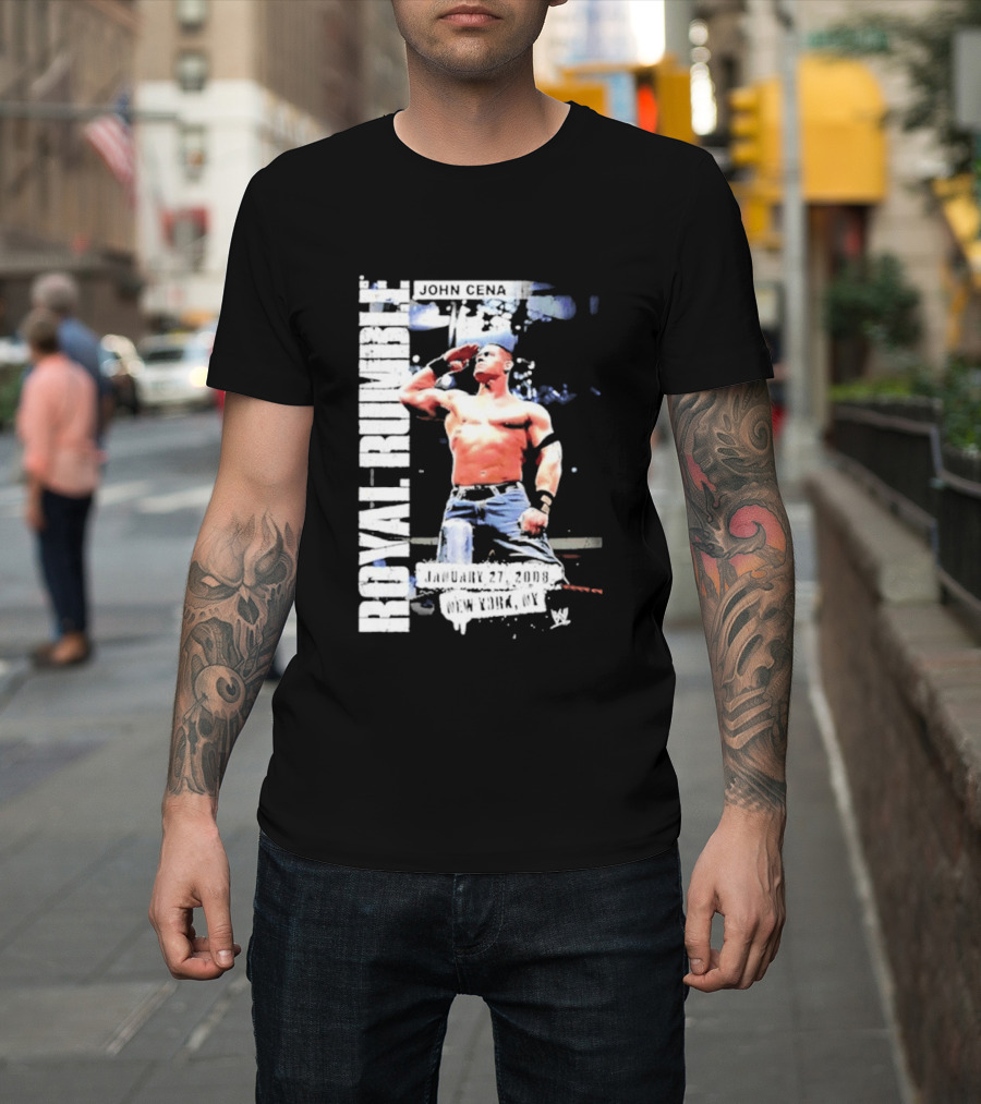 Royal Rumble 2008 John Cena T-Shirt