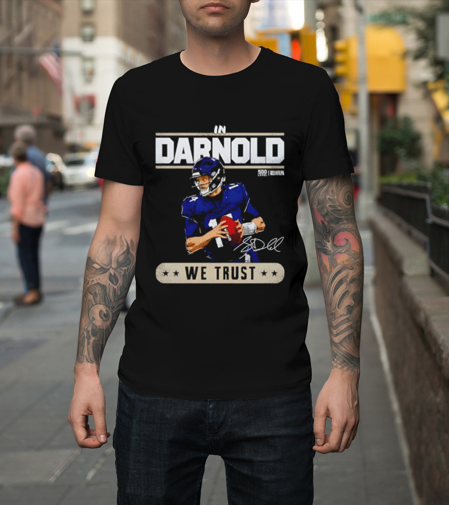 An Darnold Football We Trust T-Shirt