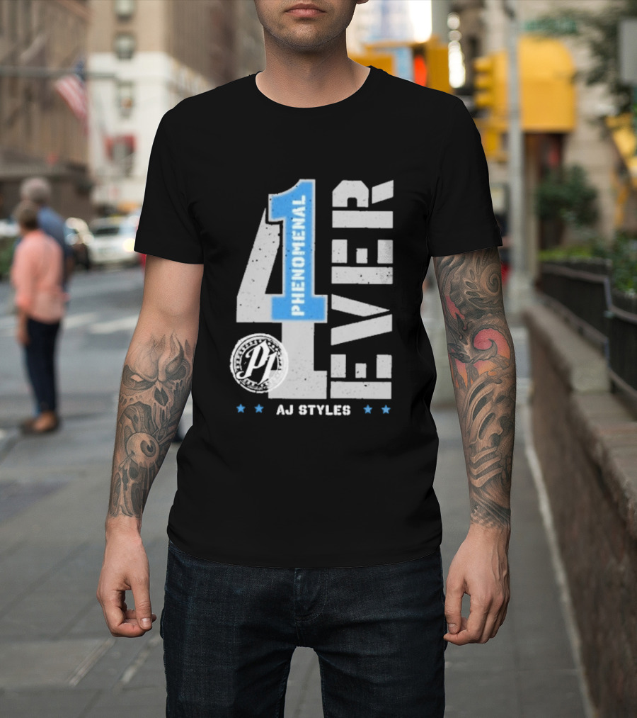 AJ Styles Phenomenal 1 Forever WWE T-Shirt