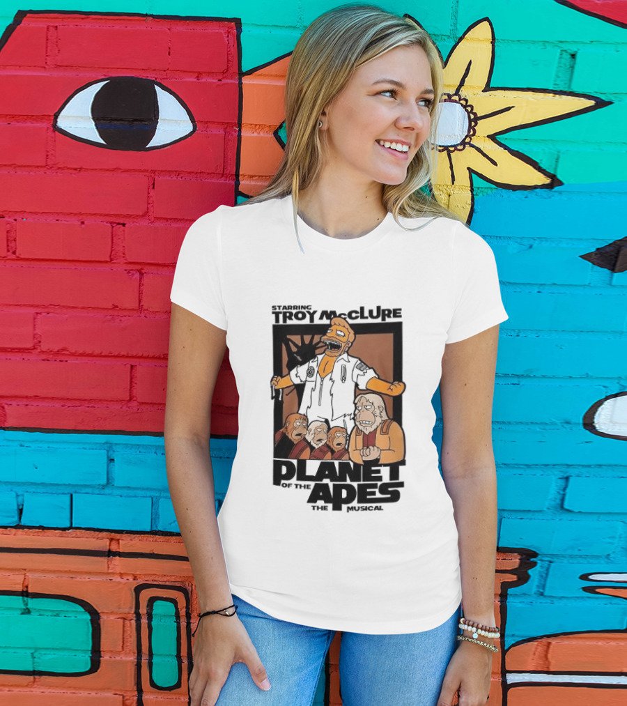 Starring Troy McClure Planet Of The Apes The Musical T-Shirt