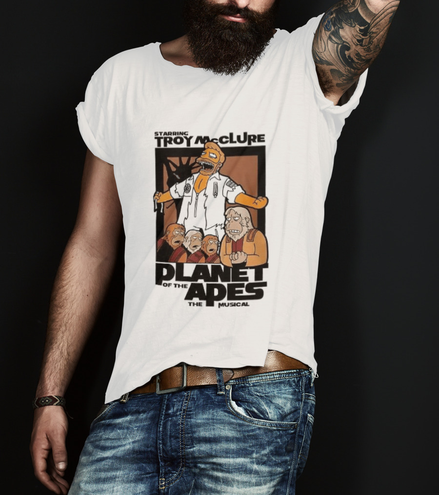 Starring Troy McClure Planet Of The Apes The Musical T-Shirt