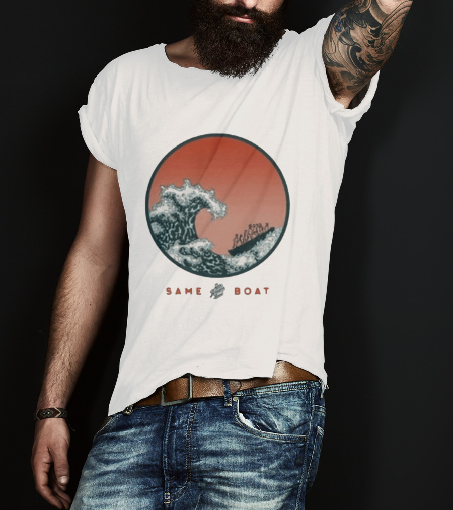 Zac Brown Band Same Boat Wave T-Shirt