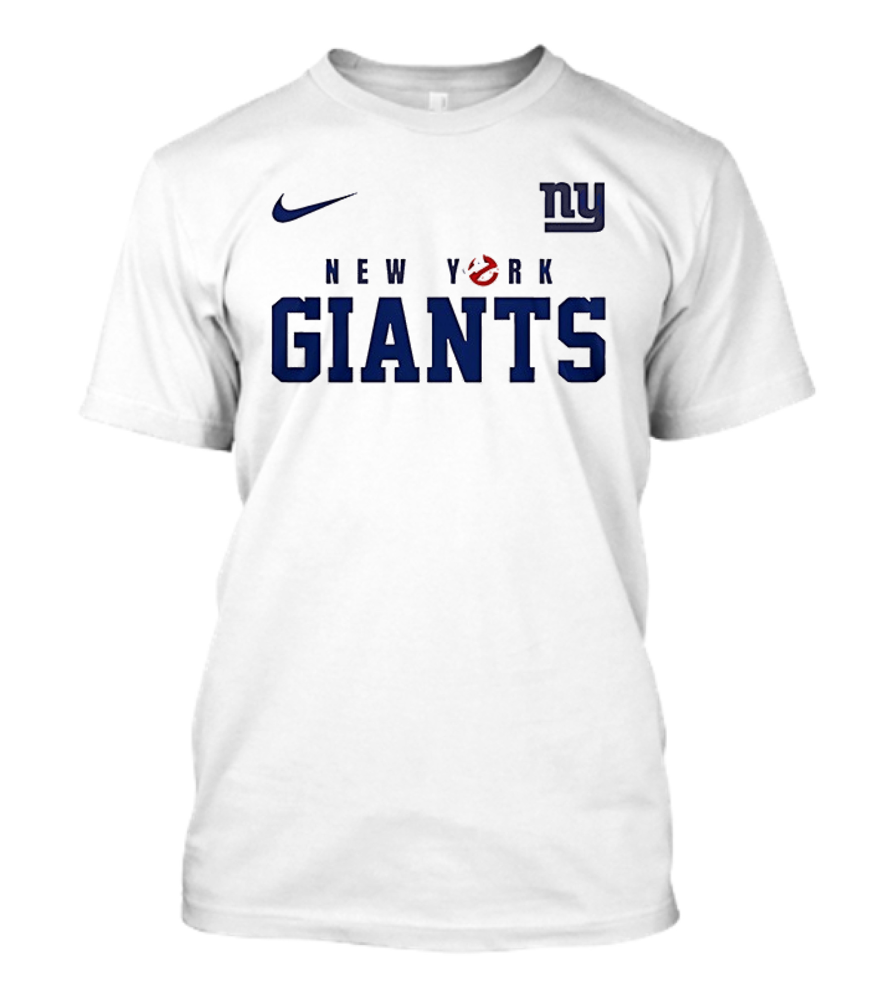 New York Giants Ghostbusters Collaboration Who Ya Gonna Call Nike NFL T-Shirt
