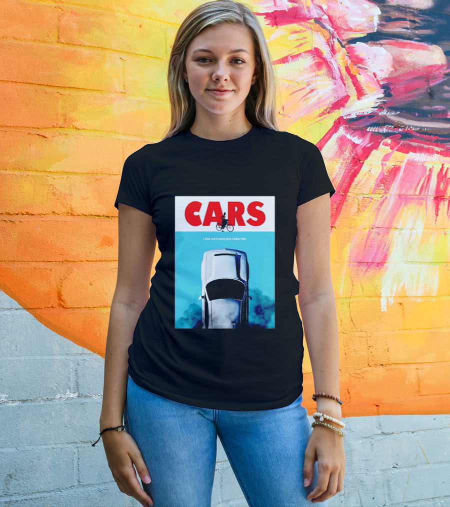 Cars I Think You're Gonna Need A Bigger Bike Jaws T-Shirt