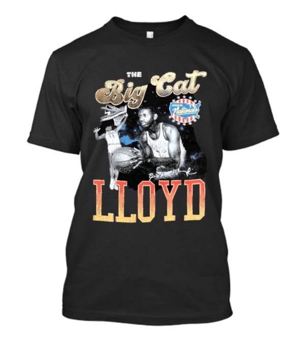 Earl Lloyd The Big Cat Syracuse Nationals Pioneers Player 75th Anniversary T-Shirt