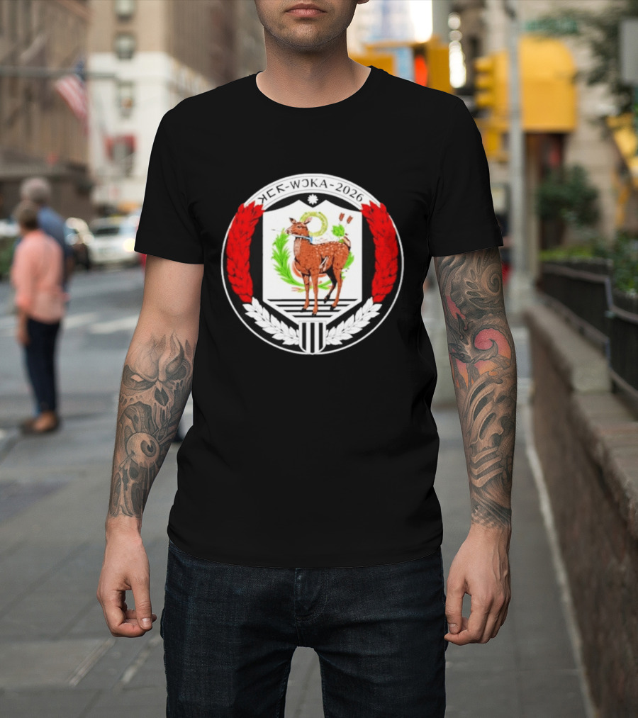 My Chemical Romance Peru Moat Deer 2026 Red Wreath T-Shirt