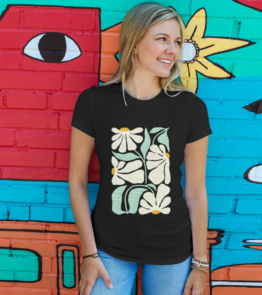 Subtle Ice Floral Fuck Blossoms T-Shirt