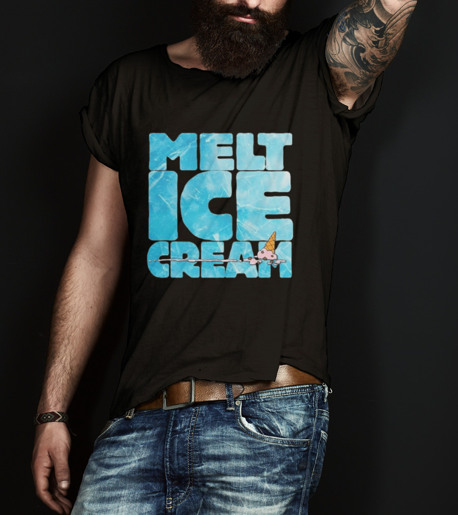 Ben & Jerry's Melt Ice Cream Frozen Treat Humor T-Shirt