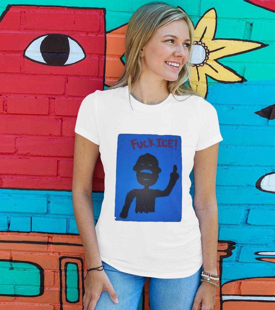 Kid Cudi Protest Message Blue T-Shirt