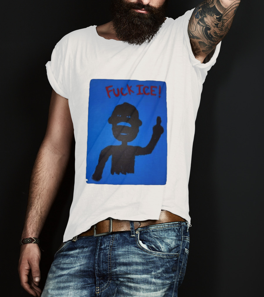 Kid Cudi Protest Message Blue T-Shirt