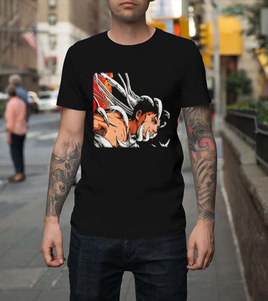 Obito Battle Mode Fourth Great Ninja War Scene Naruto Anime T-Shirt