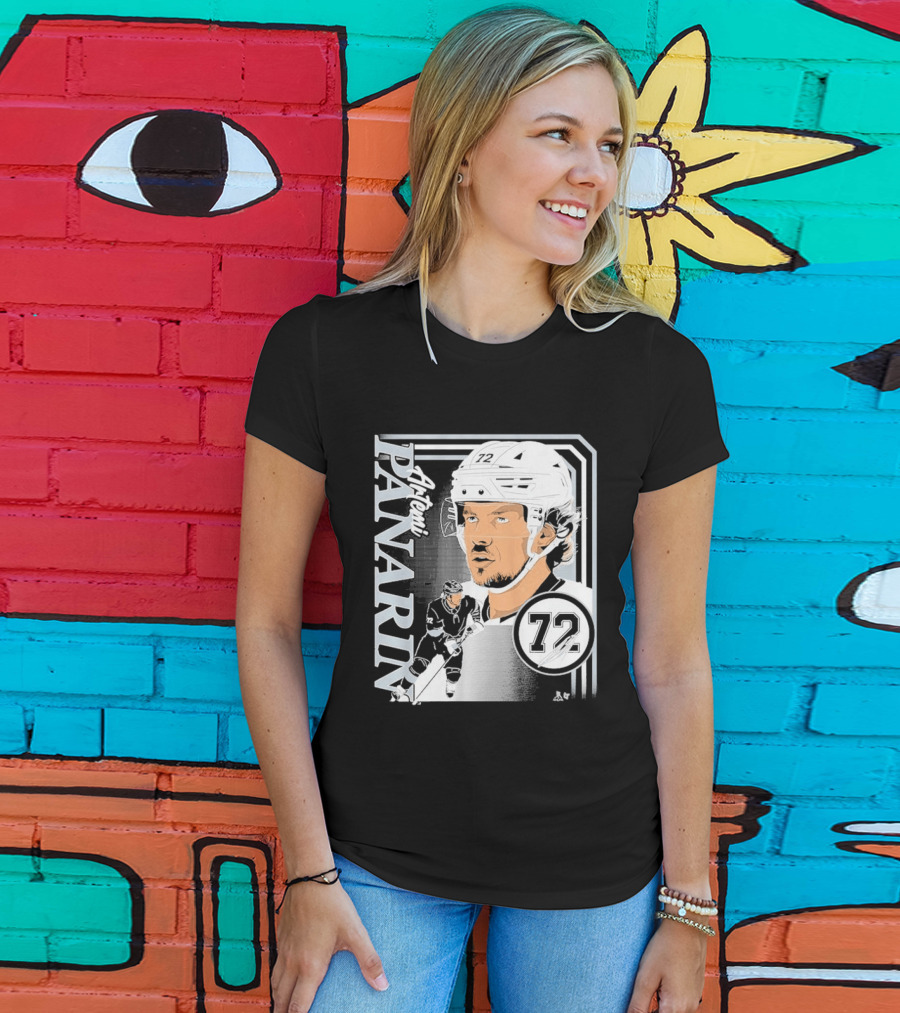 Artemi Panarin 72 LA Hockey Frame T-Shirt