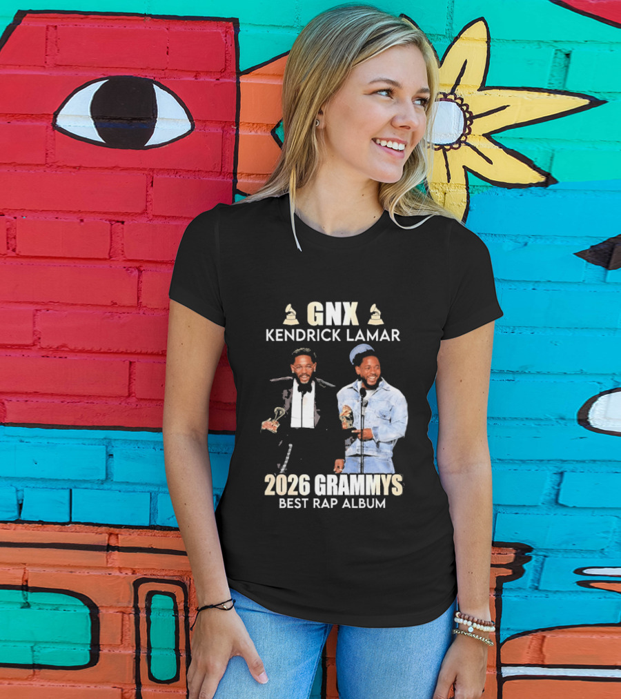 Kendrick Lamar GNX 2026 Grammys Best Rap Album T-Shirt