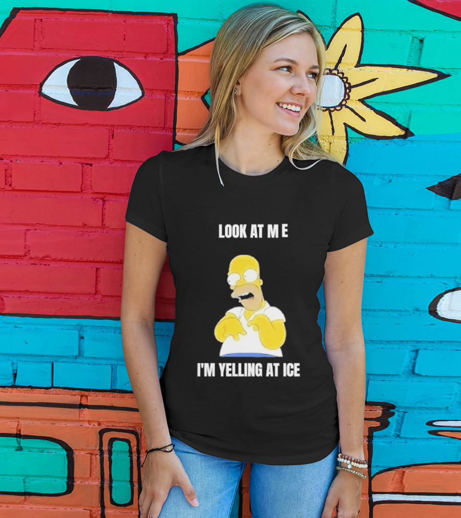 Homer Simpson Look At Me I'm Yelling At Ice T-Shirt