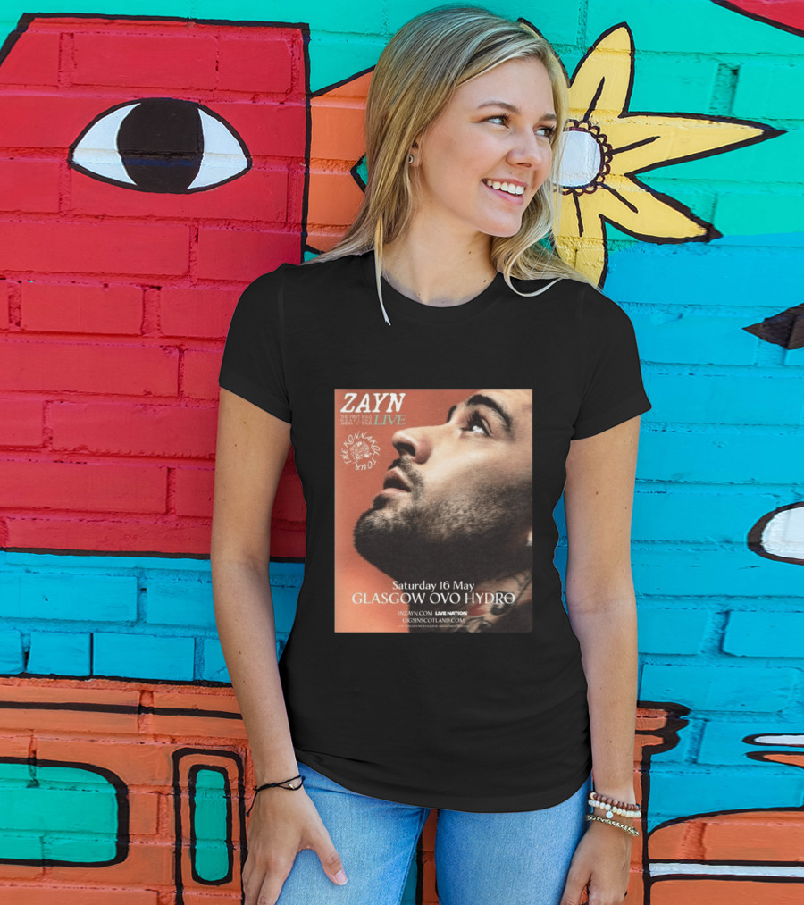 Zayn Live The Konnakol Tour 2026 Glasgow OVO Hydro Saturday 16 May T-Shirt