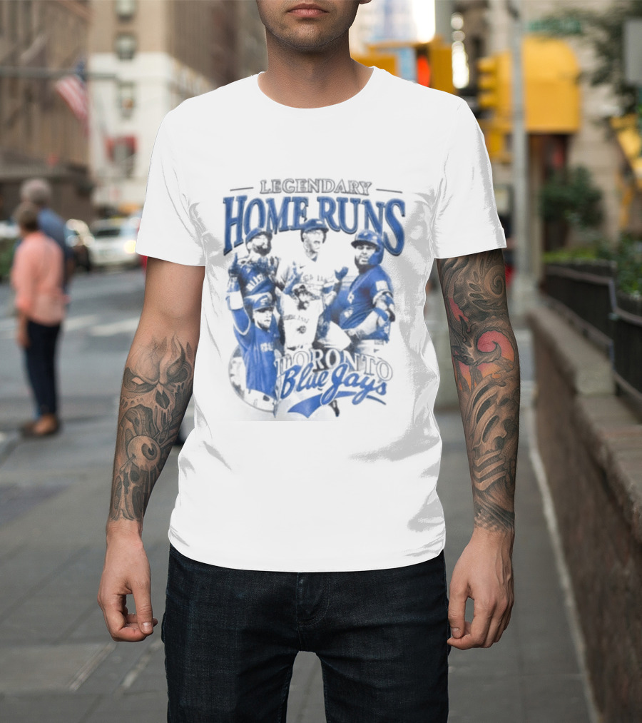 Toronto Blue Jays Legendary Home Runs 2026 Collection T-Shirt