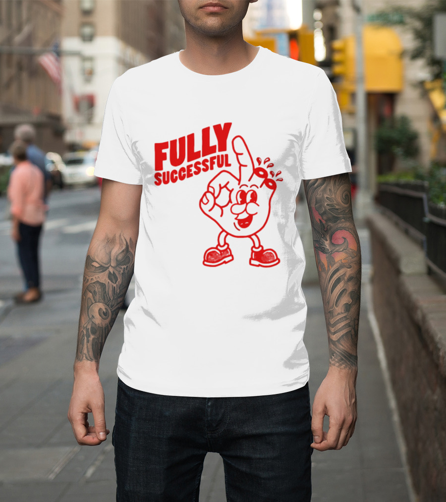NPS Fully Successful Hand OK Gesture Cartoon T-Shirt