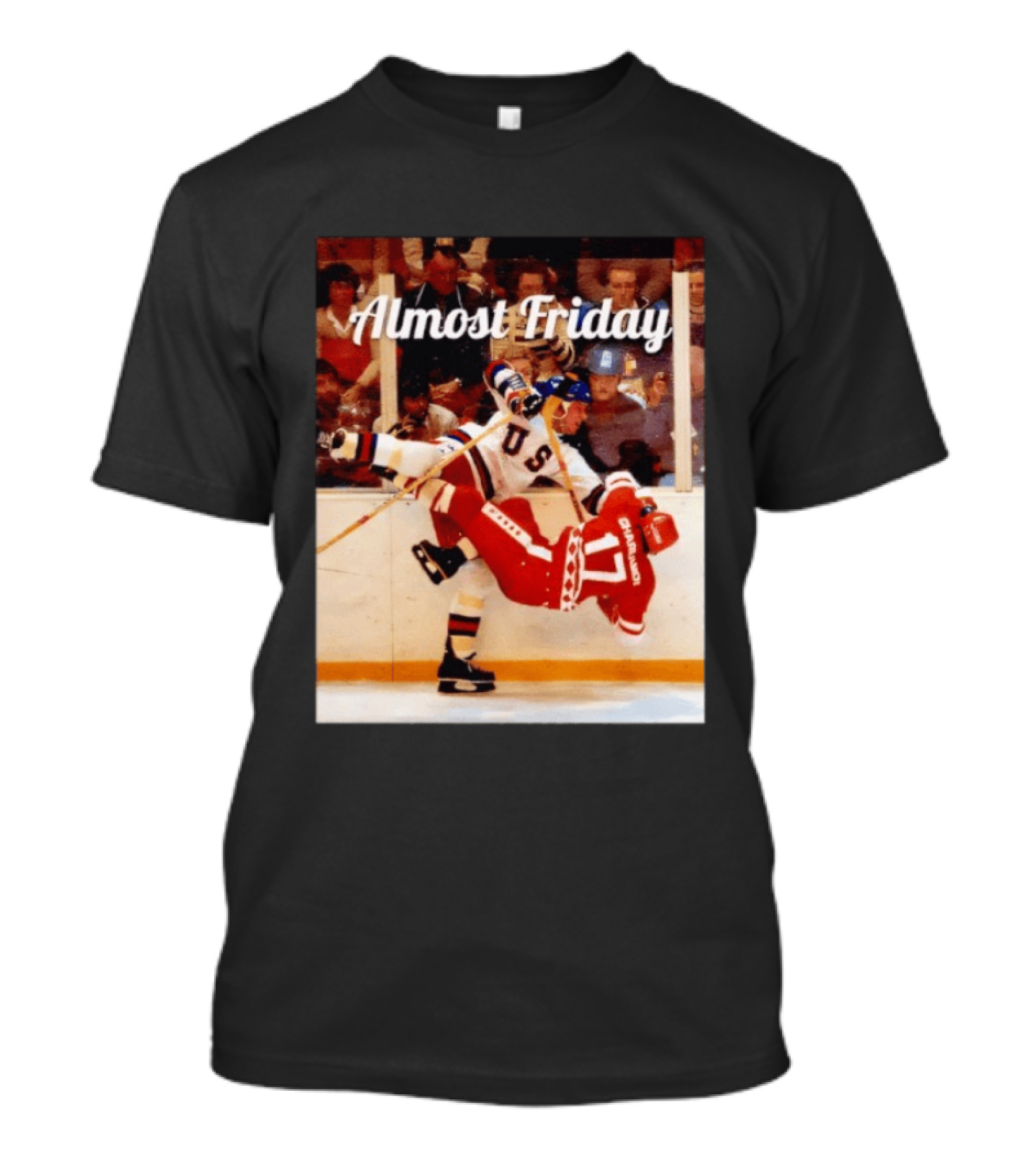 Almost Friday USA Hockey Miracle Hit T-Shirt