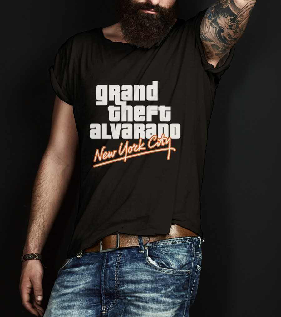Grand Theft Alvarado New York City Knicks T-Shirt