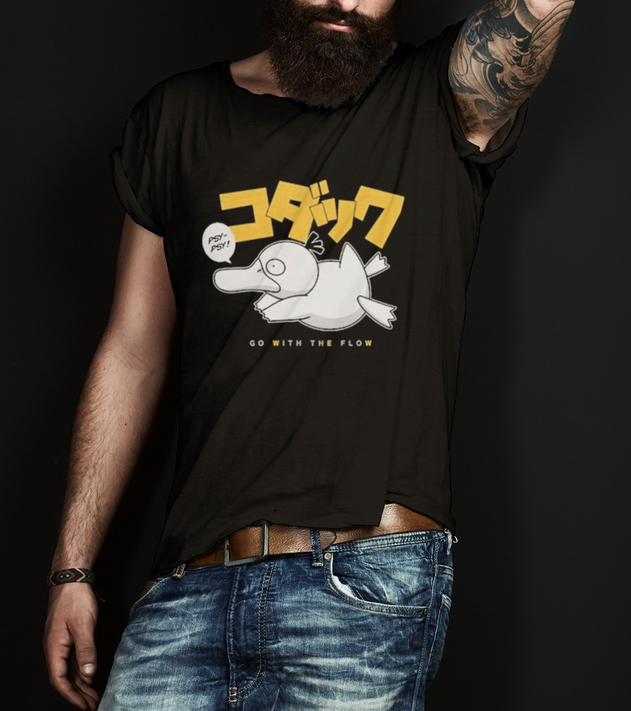 Pokémon Psyduck Go With The Flow T-Shirt