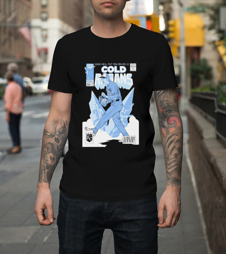 Kansas City Royals Cold Cole Ragans He'll Put You On Ice T-Shirt