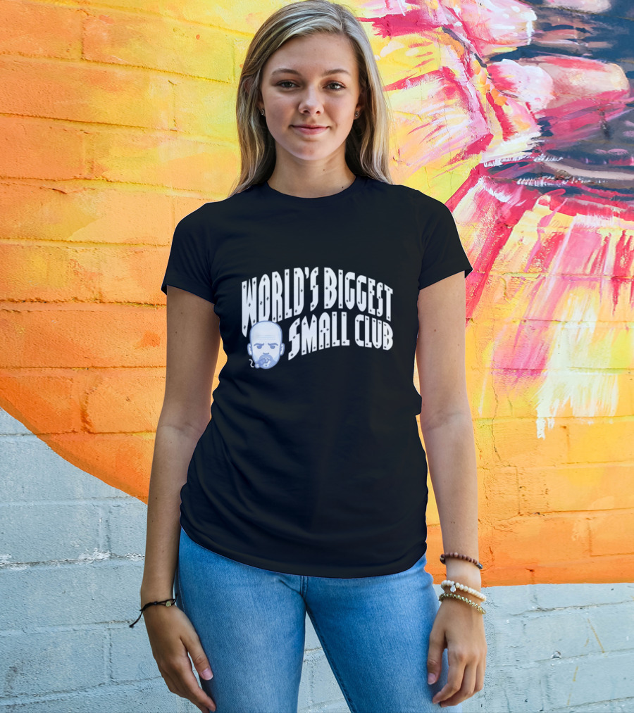 World's Biggest Small Club Pep Guardiola Smoking Pipe T-Shirt